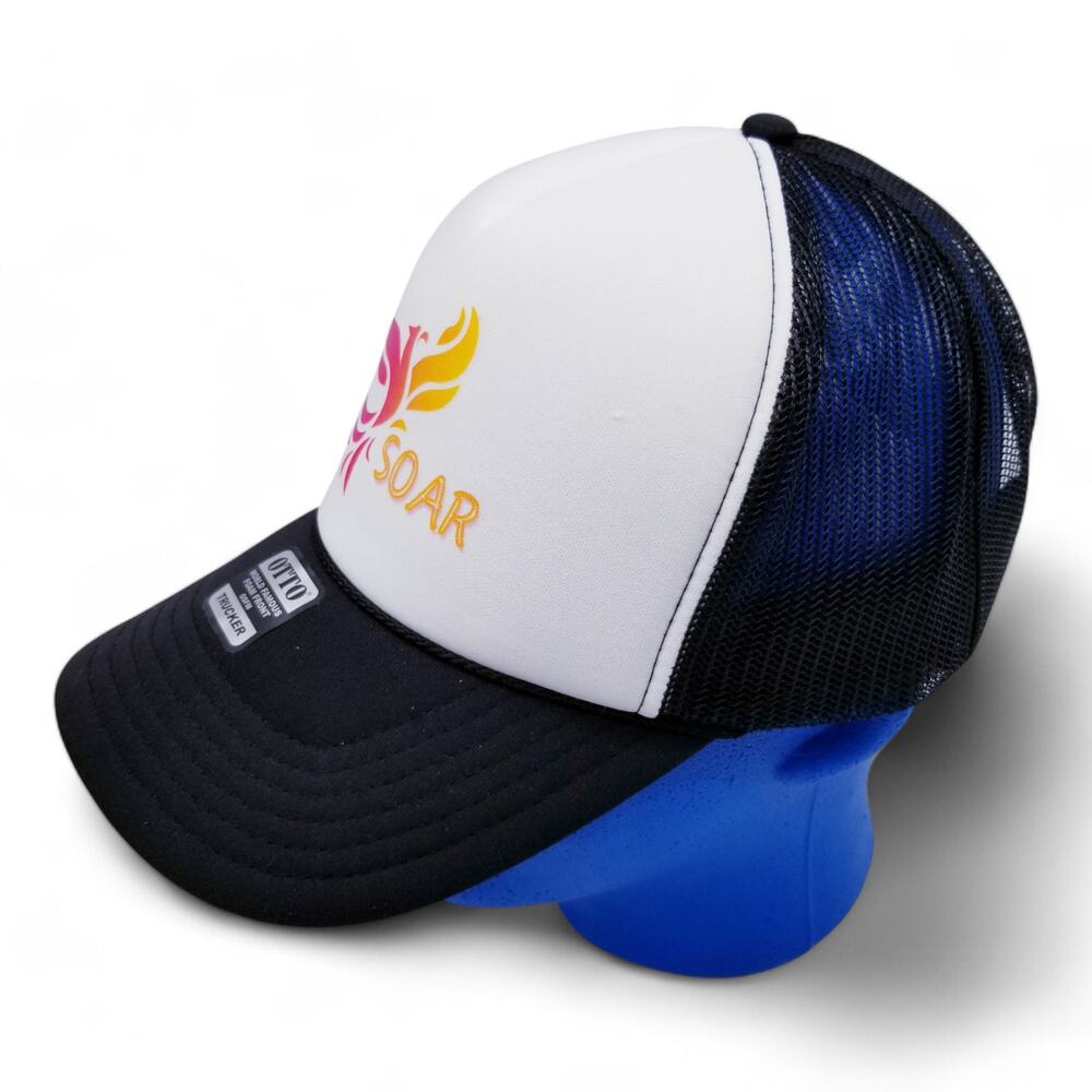 OTTO TRUCKER CAP "Soar" Phoenix Snap Back Mesh Surround Rise From Ashes - Picture 3 of 8